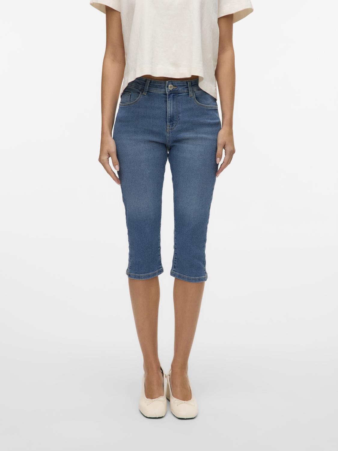 VMELLY Jeans - Medium Blue Denim - VERO MODA & VILA Bergvik